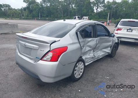 2016 Nissan Versa 1.6 S/1.6 S+/1.6 Sl/1.6 Sv из США, поврежденный, VIN 3N1CN7AP5GL820657